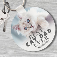 Cat Dad Personalized Pet Photo