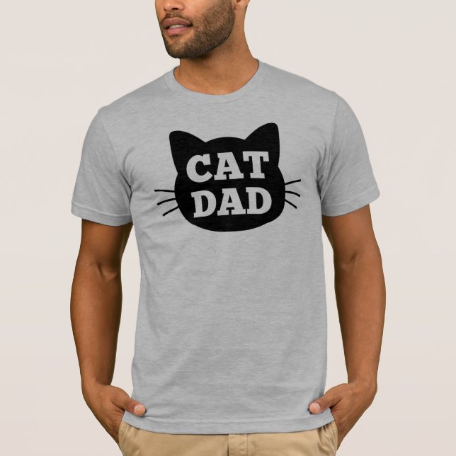 Cat Dad T-Shirt (Front)