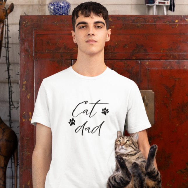 Cat Dad T-Shirt (Creator Uploaded)