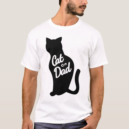 Cat Dad T_Shirt