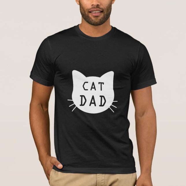 Cat Dad T-Shirt (Front)