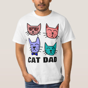 CAT DAD t-shirts