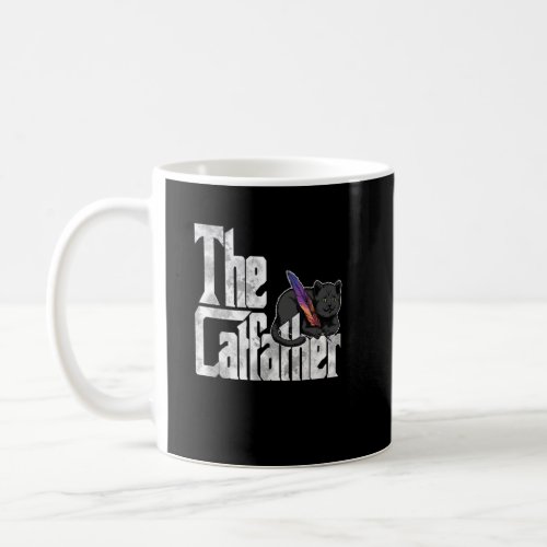 Cat Dad The Catfather Crazy Cat Father Kitty Daddy Coffee Mug