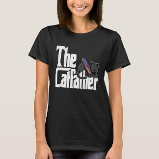 Cat Dad The Catfather Crazy Cat Father Kitty Daddy T-Shirt