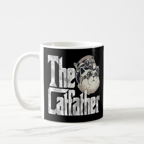 Cat Dad The Catfather Crazy Goggles Cat Father Kit Coffee Mug