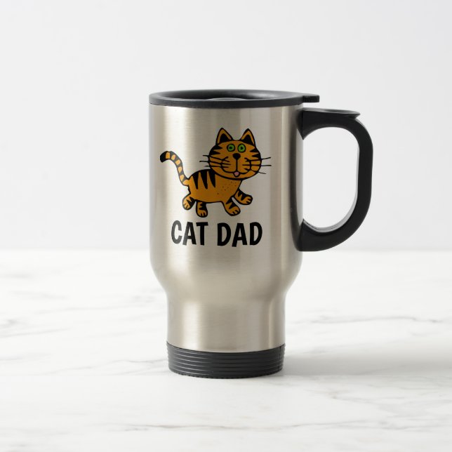 CAT DAD TRAVEL MUG (Right)
