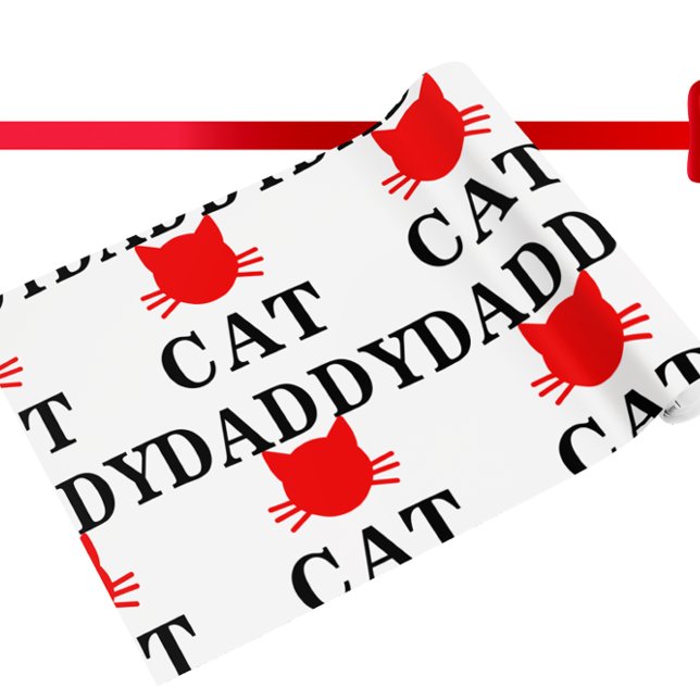 Cat Dad Wrapping Paper (Creator Uploaded)