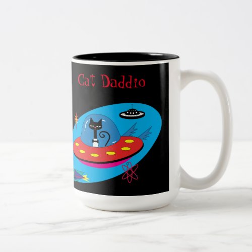 Cat Daddio Mug   Two_Tone Coffee Mug