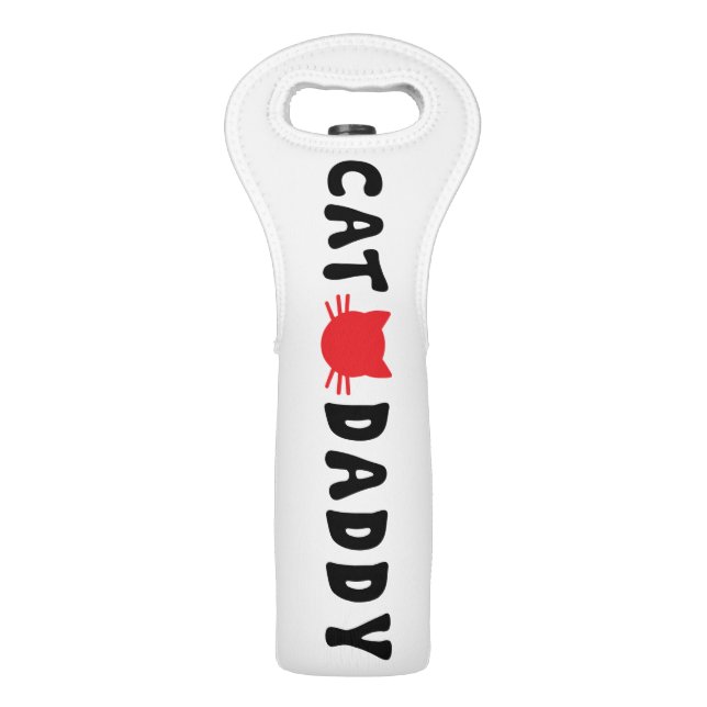 Cat Daddy Custom Wine Tote (Front)