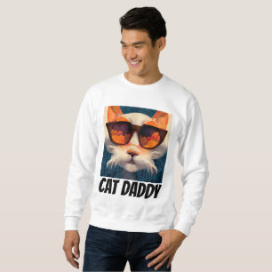 CAT DADDY DAD SUNGLASSES MENS T-SHIRTS