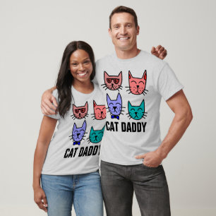CAT DADDY DAD t-shirts