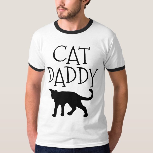 CAT DADDY DAD T-Shirts (Front)