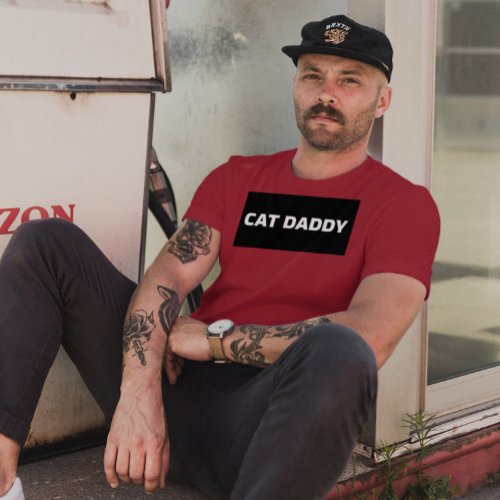 CAT DADDY DAD T_SHIRTS