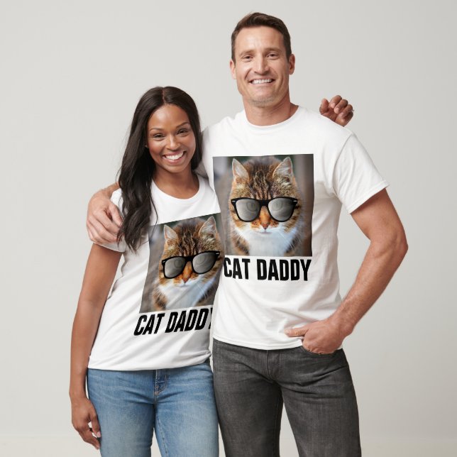 CAT DADDY DAD T-Shirts, Funny Tees (Unisex)
