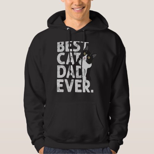 Cat Daddy Father  Best Cat Dad Ever Hoodie