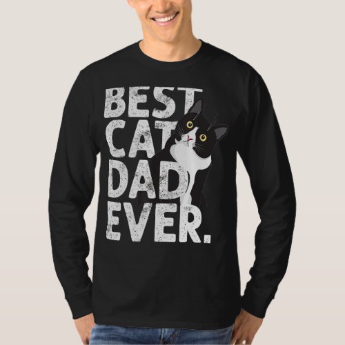 Cat Daddy Father  Best Cat Dad Ever T_Shirt