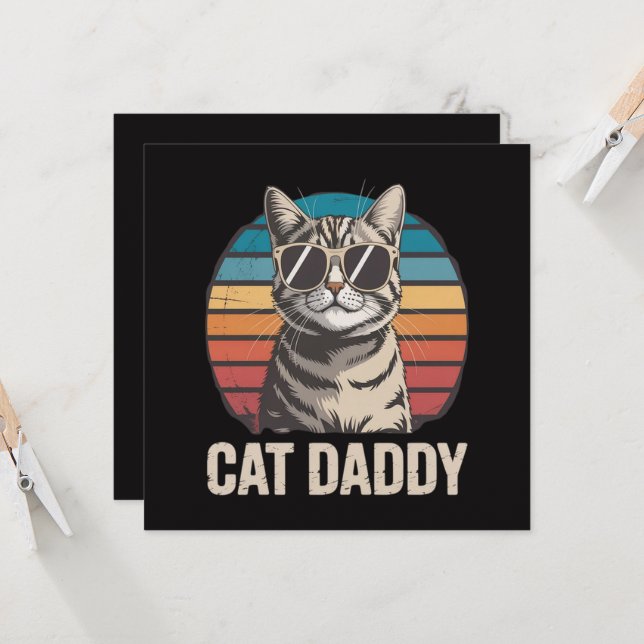 Cat Daddy Fathers Day (Front/Back In Situ)