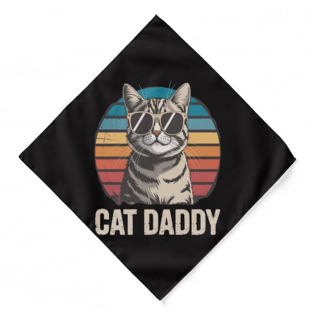 Cat Daddy Fathers Day Bandana (Front)