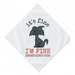 Cat daddy fathers day gift bandana