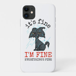 Cat daddy fathers day gift iPhone 11 case