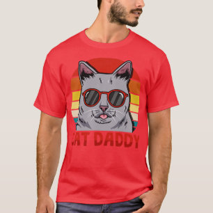 Cat Daddy Fathers Day T-Shirt