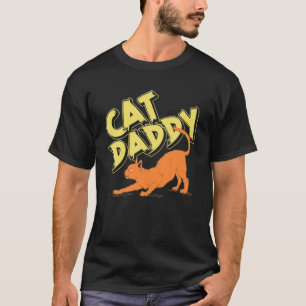 Cat Daddy! Funny Cute Street Art Graffiti Spray Vi T-Shirt