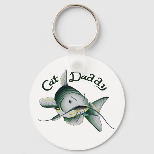 Cat Daddy Keychain