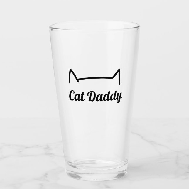 Cat Daddy Pint Glass (Front)