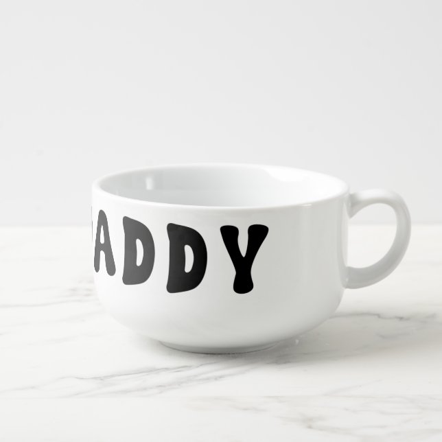 Cat Daddy Soup Mug (Left)