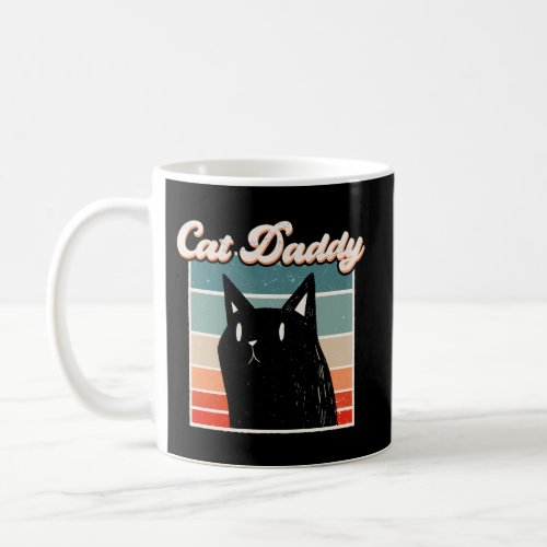 Cat Daddy Synthwave Coffee Mug