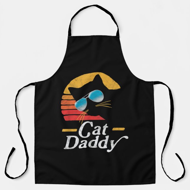Cat Daddy Vintage 80s Apron (Front)