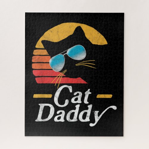 Cat Daddy Vintage 80s Jigsaw Puzzle