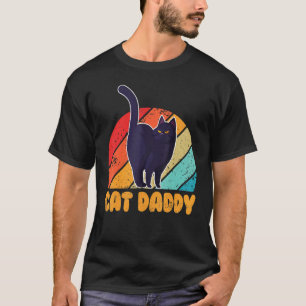 Cat Daddy Vintage Eighties Style Cat Retro T-Shirt