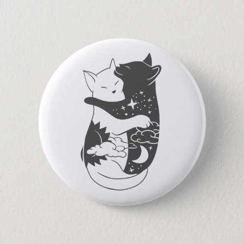 Cat day cat night illustration _ Choose background Button