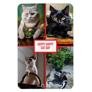 cat day  magnet