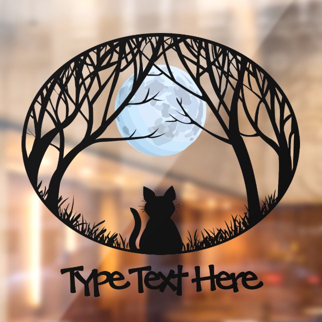 Cat Decal Personalize Cat Lover Window Decals (Sheet 2)