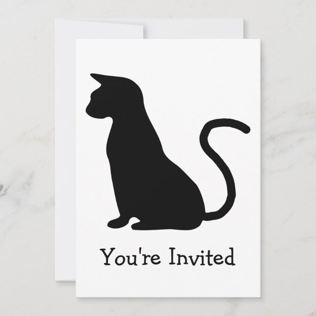 Cat Design Any Occasion  Invitation (Front)