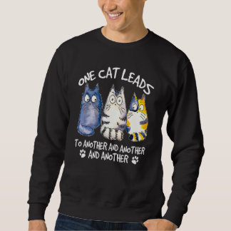 Cat Design Cat Kittens Hangover Sweatshirt