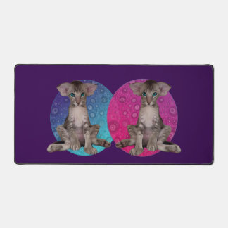 Cat Design Desk Mat
