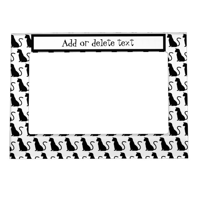 Cat Design Magnetic Frame (Front)