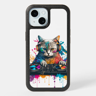 Cat DJ Otterbox Case, iPhone Case