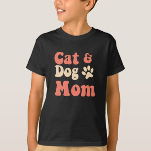 Cat Dog Mom T-Shirt