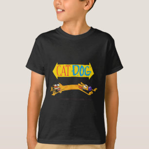 Cat Dog On Couch Nickelodeon T-Shirt