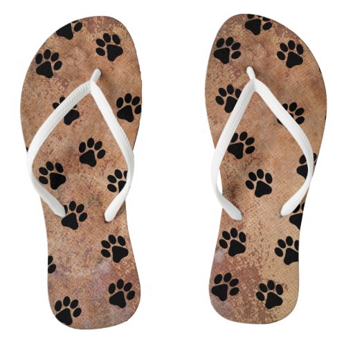 Cat  dog paws Cute design  Socks Flip Flops