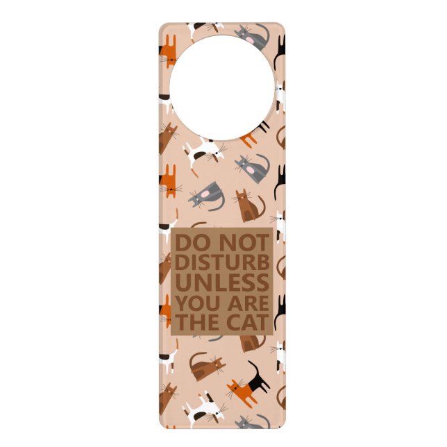 Cat Door Hanger (Front)