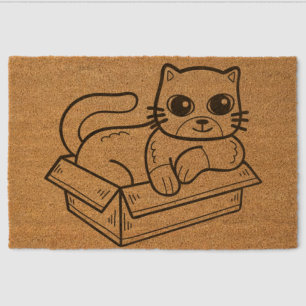 Cat Door Mat ~ Funny Door Mats Outdoor ~ Door Mats