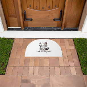 CAT DOORMAT