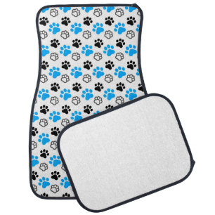 Cat Drawing Car Floor Mat