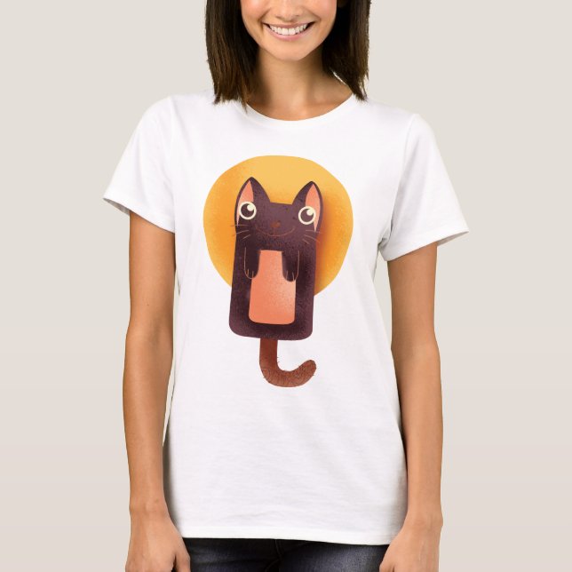 cat drawing T-Shirt (Front)