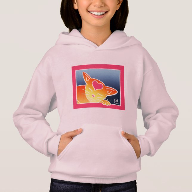 Cat Dreams Hoodie (Front)